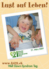 Poster zum Welt Down-Syndrom Tag 09