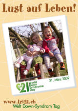 Poster zum Welt Down-Syndrom Tag 09