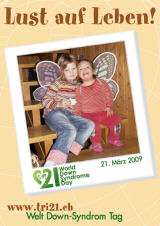 Poster zum Welt Down-Syndrom Tag 09