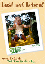 Poster zum Welt Down-Syndrom Tag 09