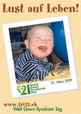 Poster zum Welt Down-Syndrom Tag 09