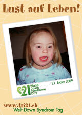 Poster zum Welt Down-Syndrom Tag 09