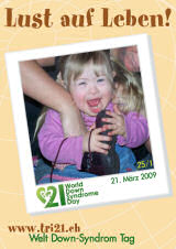 Poster zum Welt Down-Syndrom Tag 09