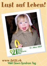 Poster zum Welt Down-Syndrom Tag 09