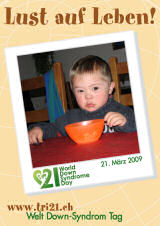 Poster zum Welt Down-Syndrom Tag 09