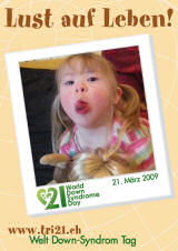 Poster zum Welt Down-Syndrom Tag 09