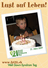 Poster zum Welt Down-Syndrom Tag 09
