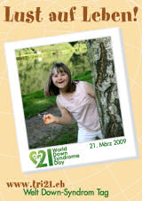 Poster zum Welt Down-Syndrom Tag 09
