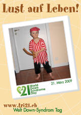 Poster zum Welt Down-Syndrom Tag 09