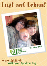 Poster zum Welt Down-Syndrom Tag 09