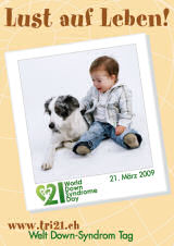Poster zum Welt Down-Syndrom Tag 09