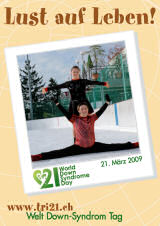Poster zum Welt Down-Syndrom Tag 09