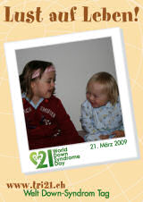 Poster zum Welt Down-Syndrom Tag 09