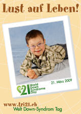 Poster zum Welt Down-Syndrom Tag 09