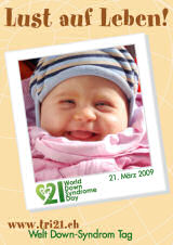 Poster zum Welt Down-Syndrom Tag 09