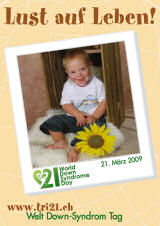 Poster zum Welt Down-Syndrom Tag 09