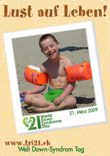Poster zum Welt Down-Syndrom Tag 09