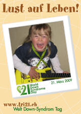 Poster zum Welt Down-Syndrom Tag 09