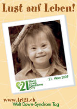 Poster zum Welt Down-Syndrom Tag 09