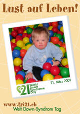 Poster zum Welt Down-Syndrom Tag 09