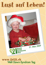 Poster zum Welt Down-Syndrom Tag 09