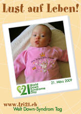 Poster zum Welt Down-Syndrom Tag 09