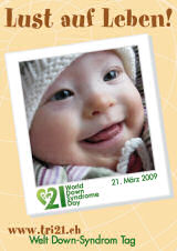 Poster zum Welt Down-Syndrom Tag 09