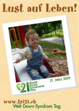 Poster zum Welt Down-Syndrom Tag 09
