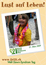 Poster zum Welt Down-Syndrom Tag 09