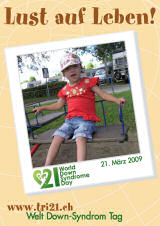 Poster zum Welt Down-Syndrom Tag 09