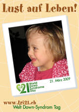 Poster zum Welt Down-Syndrom Tag 09
