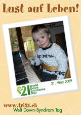 Poster zum Welt Down-Syndrom Tag 09
