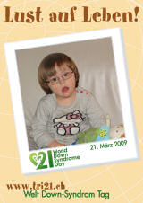 Poster zum Welt Down-Syndrom Tag 09