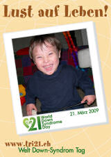 Poster zum Welt Down-Syndrom Tag 09