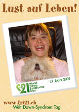 Poster zum Welt Down-Syndrom Tag 09