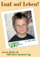 Poster zum Welt Down-Syndrom Tag 09