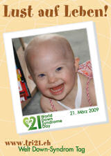 Poster zum Welt Down-Syndrom Tag 09