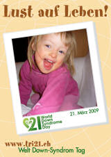 Poster zum Welt Down-Syndrom Tag 09