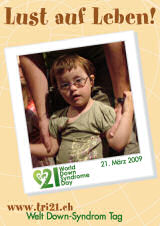 Poster zum Welt Down-Syndrom Tag 09