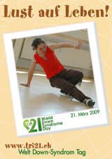 Poster zum Welt Down-Syndrom Tag 09