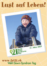 Poster zum Welt Down-Syndrom Tag 09