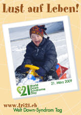 Poster zum Welt Down-Syndrom Tag 09