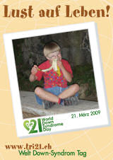 Poster zum Welt Down-Syndrom Tag 09