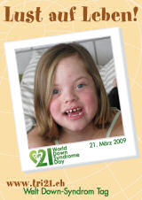 Poster zum Welt Down-Syndrom Tag 09