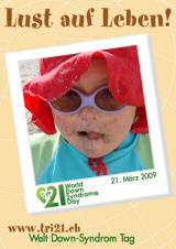 Poster zum Welt Down-Syndrom Tag 09