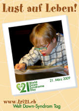 Poster zum Welt Down-Syndrom Tag 09