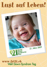 Poster zum Welt Down-Syndrom Tag 09