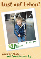 Poster zum Welt Down-Syndrom Tag 09