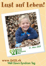 Poster zum Welt Down-Syndrom Tag 09