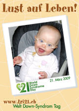 Poster zum Welt Down-Syndrom Tag 09
